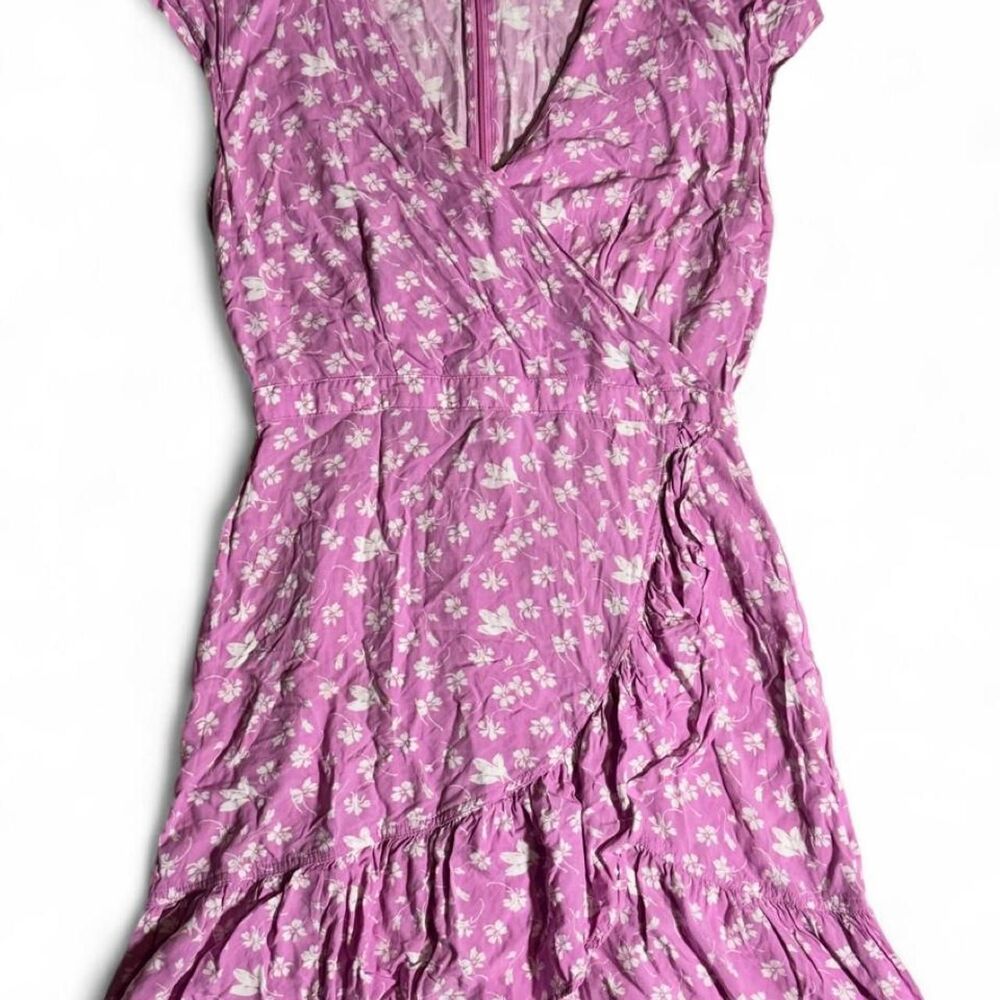 Jcrew Women's Pink and Purple Dress